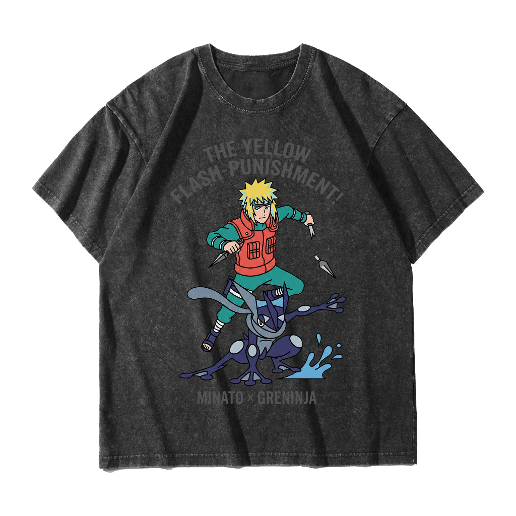 Naruto Minato And Gengar Fusion Design