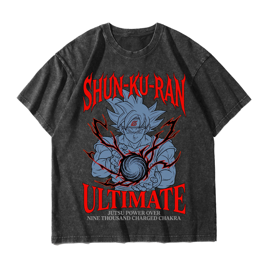 Shun Ku Ran Ultimate Jutsu Power Over Nine Thousand Charged Chakra