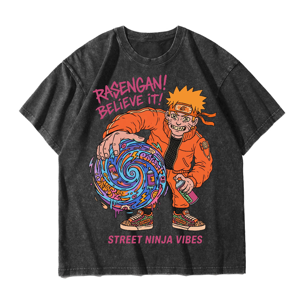 Naruto Rasengan Believe It Street Ninja Vibes