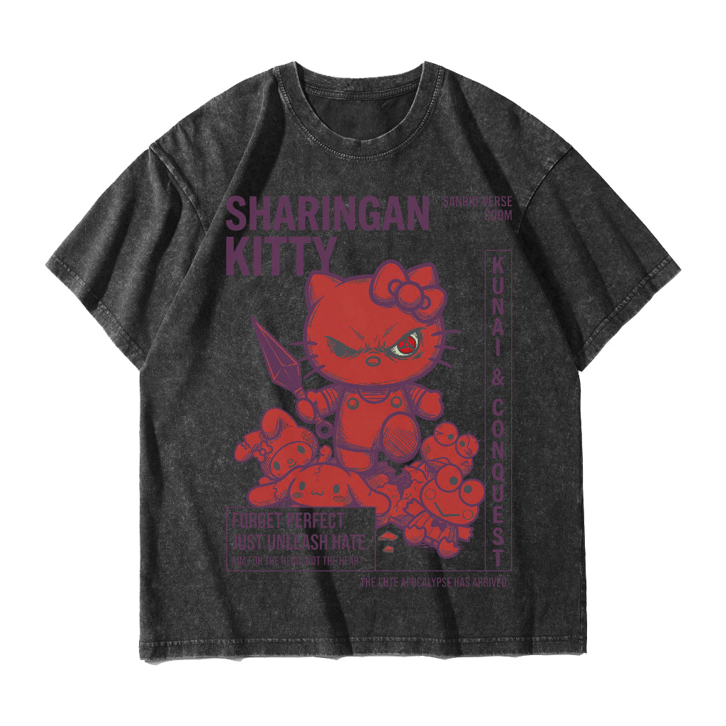 Sharingan Kitty Anime Design