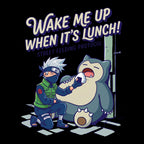 Naruto And Snorlax Wake Me Up When Its Lunch