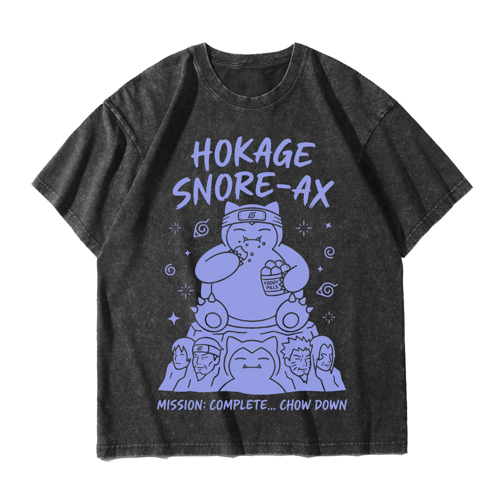 Naruto Hokage Snore Ax Mission Complete Chow Down