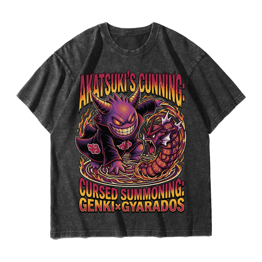 Akatsuki's Cunning Cursed Summoning Genki Gyarados